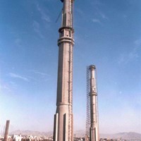 مأذنتي مصلی الامام الخميني(رض)