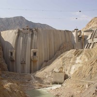 الانفاق العمودية لسد کارون 3